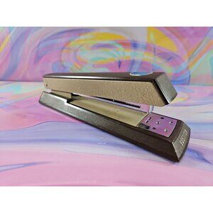 Bostich Model B III Stapler Blue Dot Mid Centuy Working